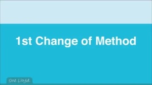 Part 1 – Two changes in the method of teaching